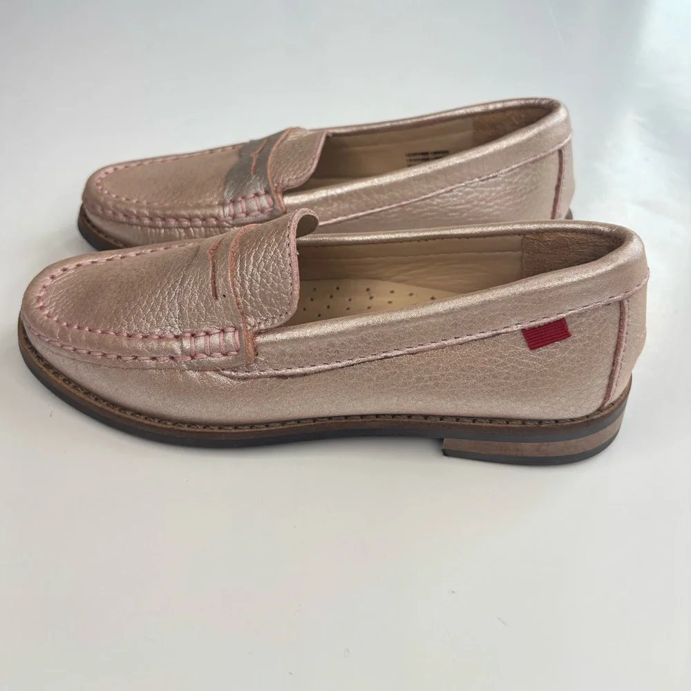 SH3 Marc Joseph New York East‎ Village Penny Loafer Kids Girl 12.5 Pink Leather